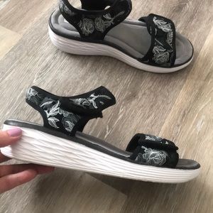 EUC Worn ONCE Ryka ortholite memory foam sandals